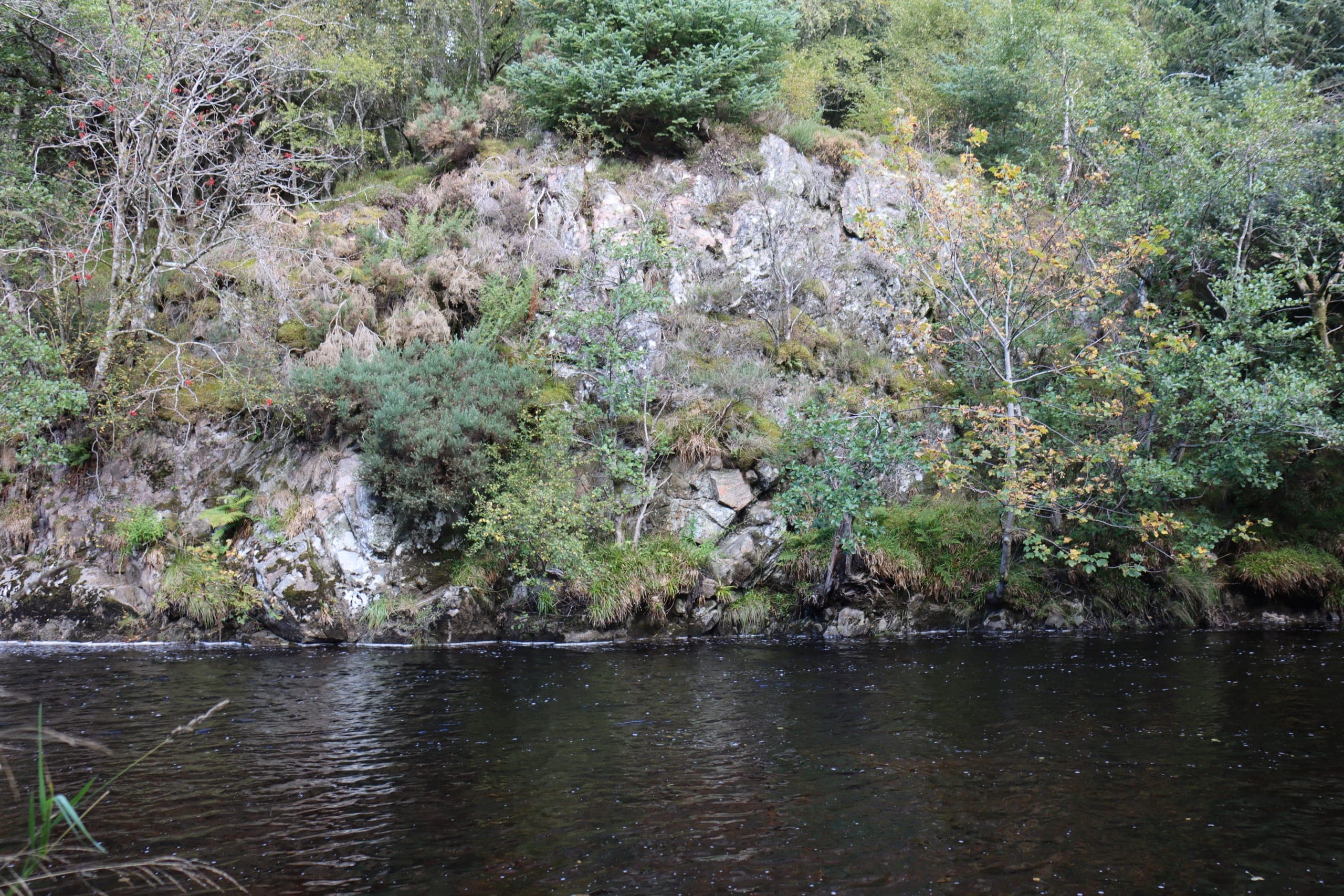 The River Nairn on the estate's private stretch