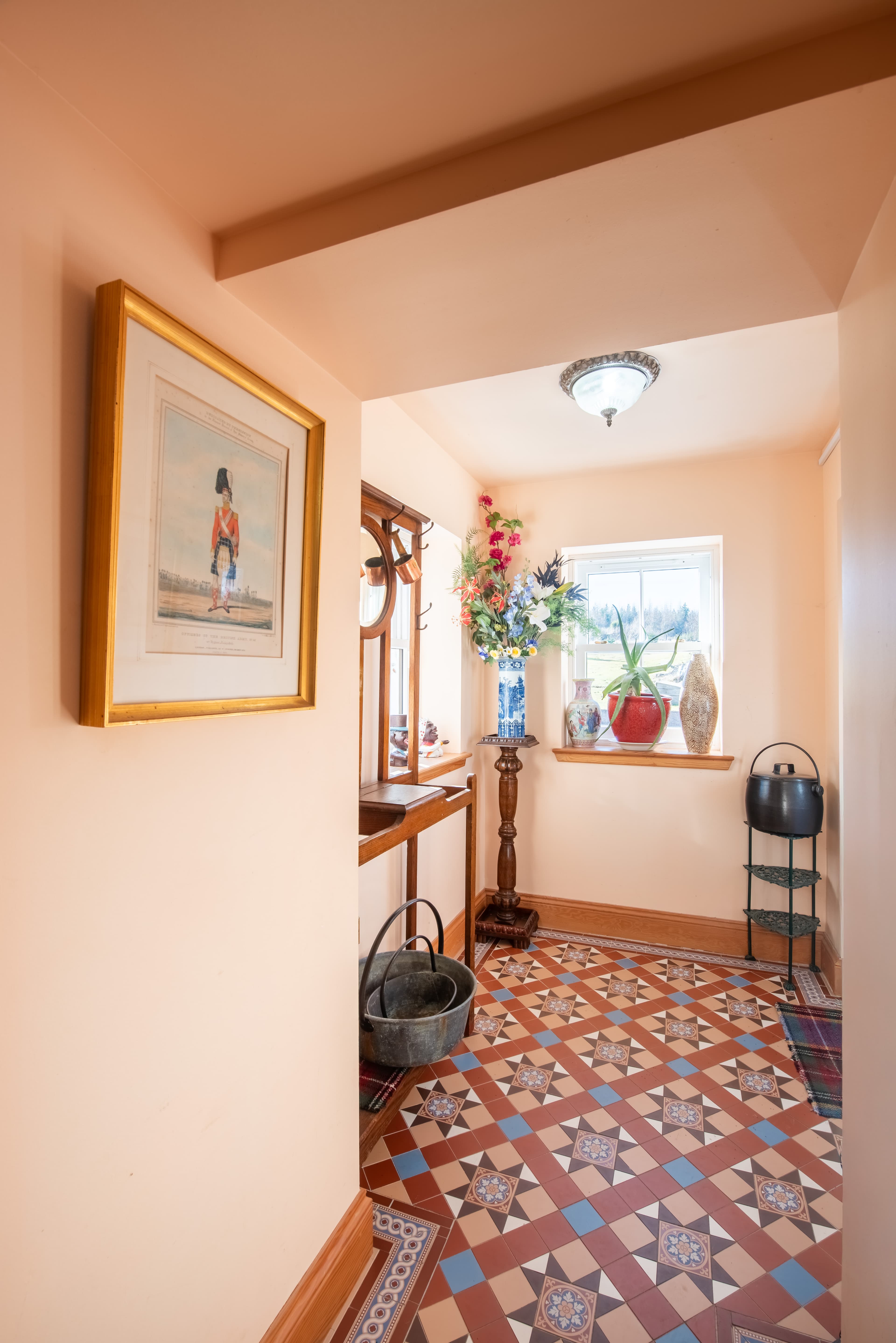 The cloakroom at The Doune