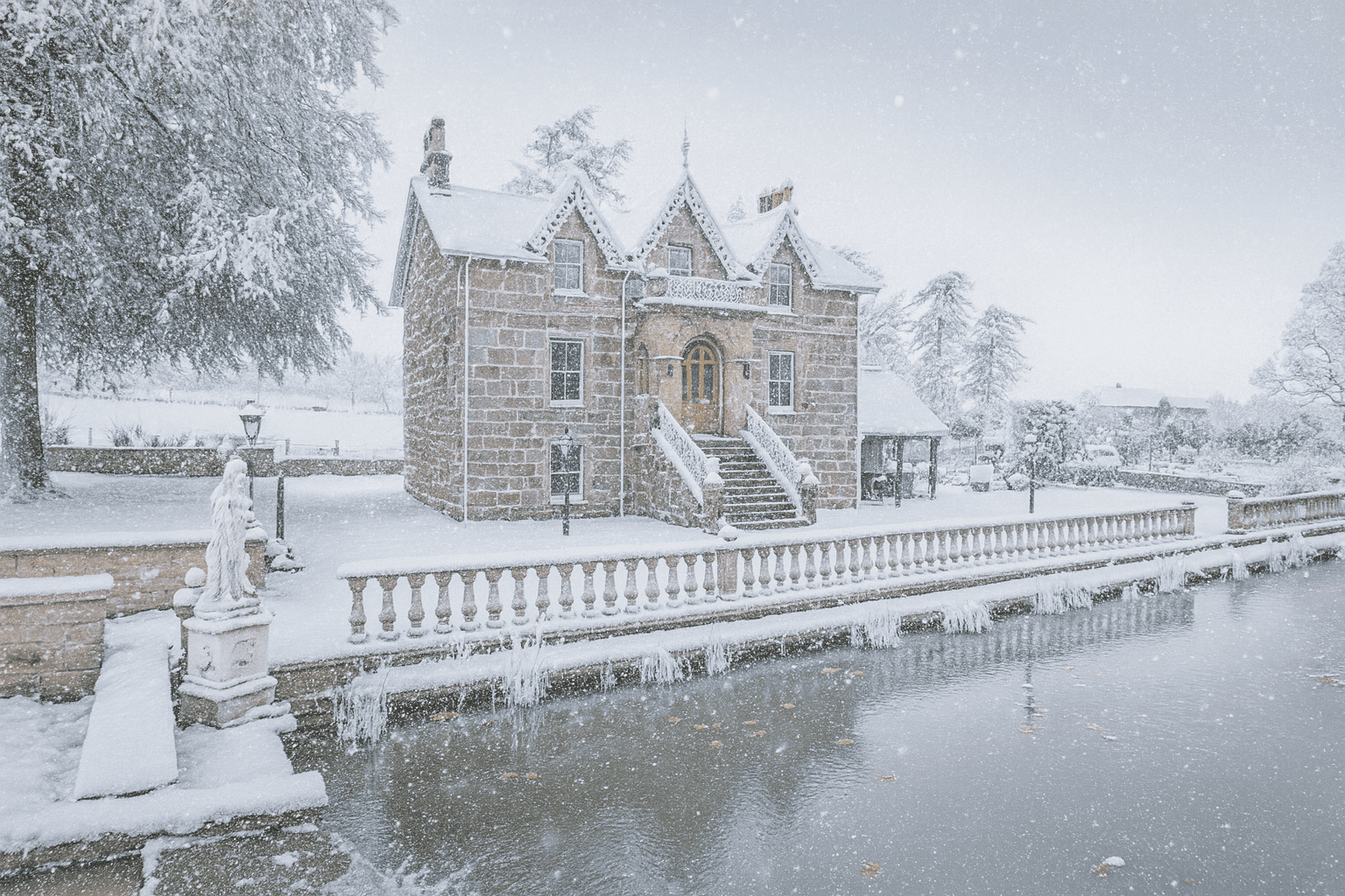 The Doune snow blizzard